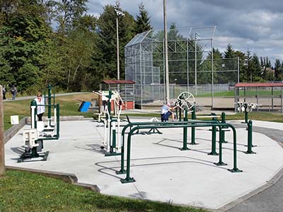 outdoor fitness park